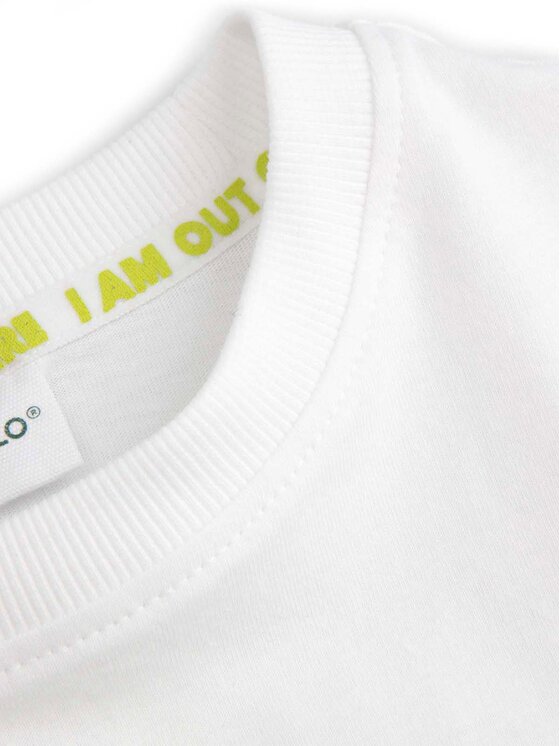 Coccodrillo Coccodrillo T-shirt WC5143202CBK Bianco Regular Fit