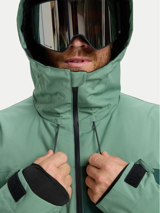 Quiksilver Quiksilver Μπουφάν για snowboard Sycamore Solid 20K EQYTJ03502 Πράσινο Modern Fit
