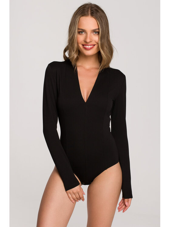 Stylove Stylove Body S327 Czarny Slim Fit