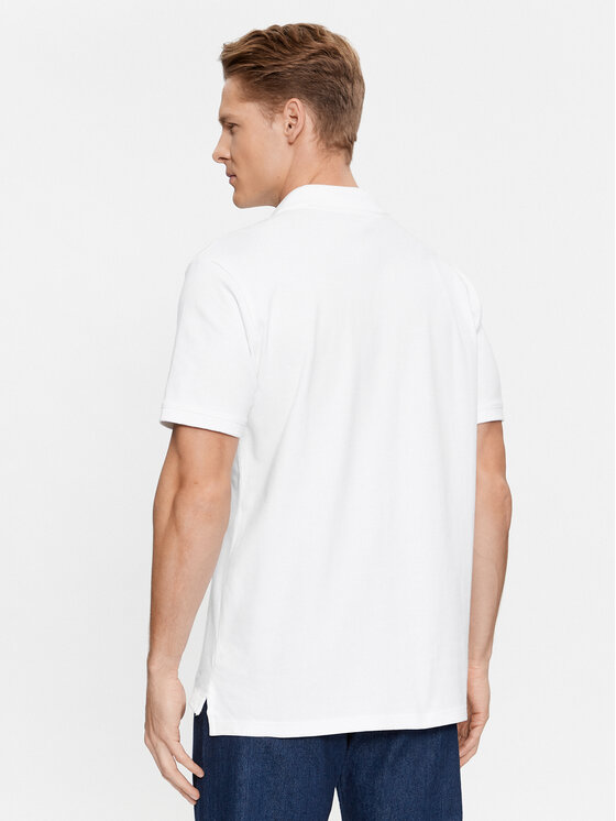 Gap Gap Tricou polo 586306-05 Alb Regular Fit