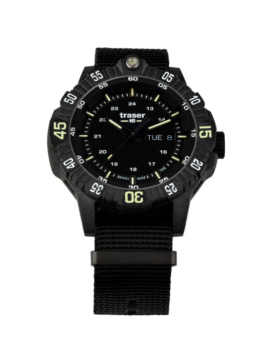 Traser Traser Zegarek TS-110722 Czarny