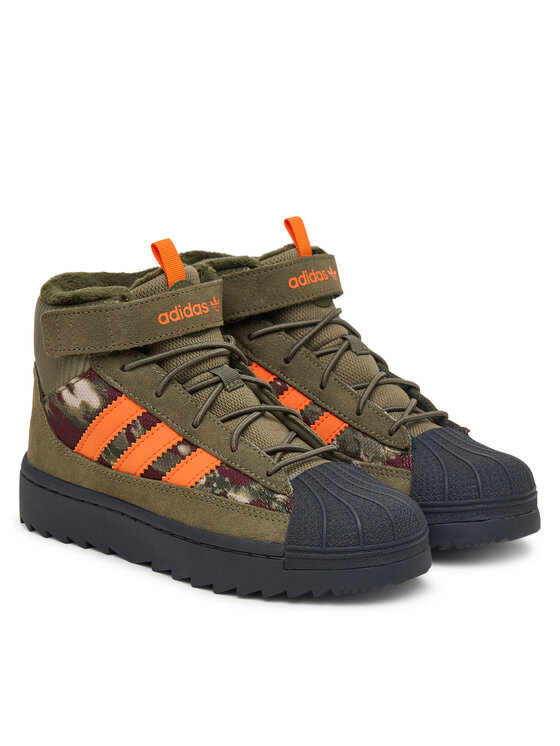 adidas adidas Trzewiki Superstar Winter Trek KH9792 Zielony