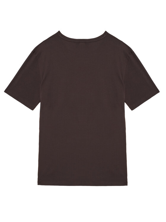 BOSS BOSS T-shirt 50565324 Tamno smeđa Regular Fit