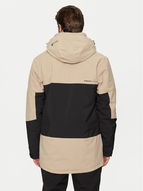 Protest Protest Μπουφάν για σκι Dazzle 6710844 Μπεζ Relaxed Fit