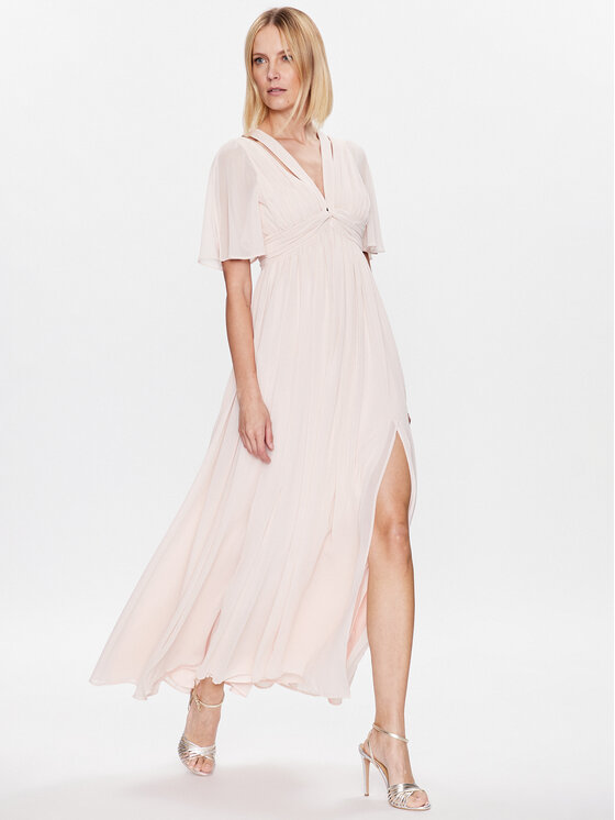 Marella Marella Večernja haljina Icona 2332210432 Ružičasta Slim Fit
