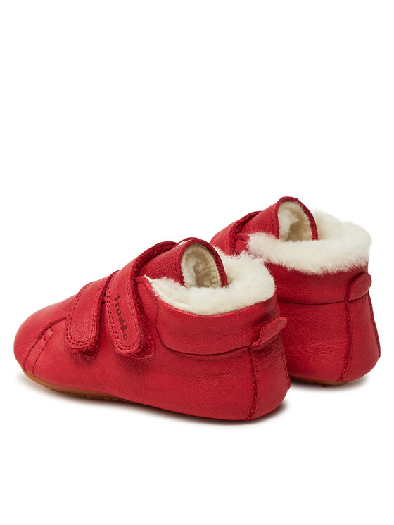 Froddo Froddo Trzewiki Prewalkers Furry G1130013-6 M Czerwony