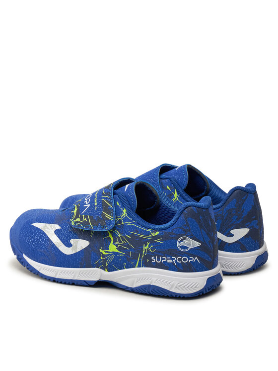 Joma Joma Čevlji za nagomet Super Copa Jr Indoor SCJW2404INV Modra