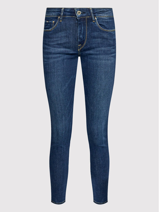 Pepe Jeans Pepe Jeans Jeansy Soho PL204174 Granatowy Skinny Fit