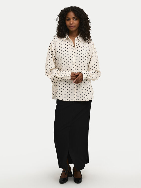 Kaffe Kaffe Särk Oscarna 10509081 Beež Regular Fit