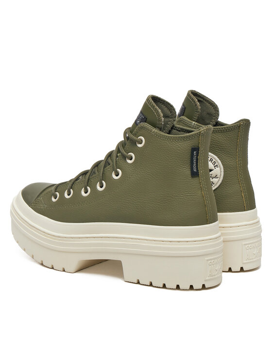 Converse Converse Scarpe da ginnastica Chuck Taylor All Star Lugged Heel Platform Waterproof A11163C 306 Verde