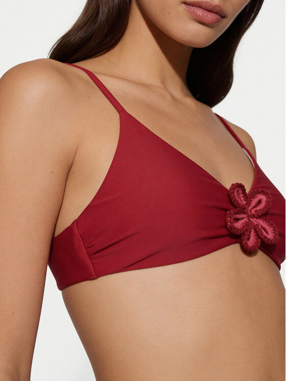 Ysabel Mora Ysabel Mora Gornji del bikini 83448 Temno rdeča