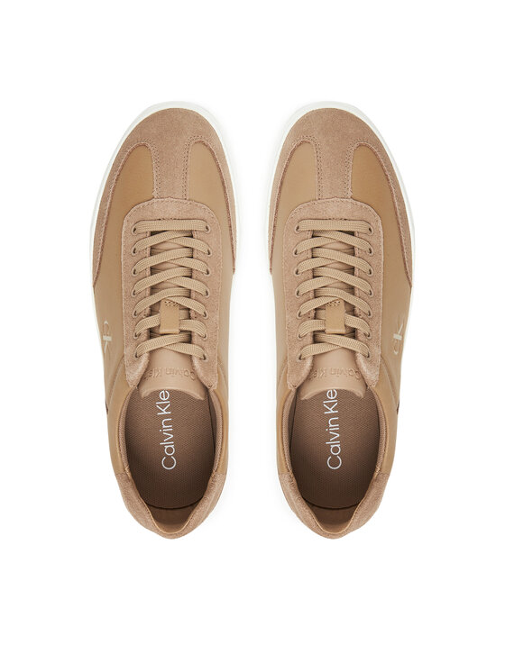 Calvin Klein Calvin Klein Tenisice Low Pro Cups Lth Mix Mg HW0HW02825 Bež