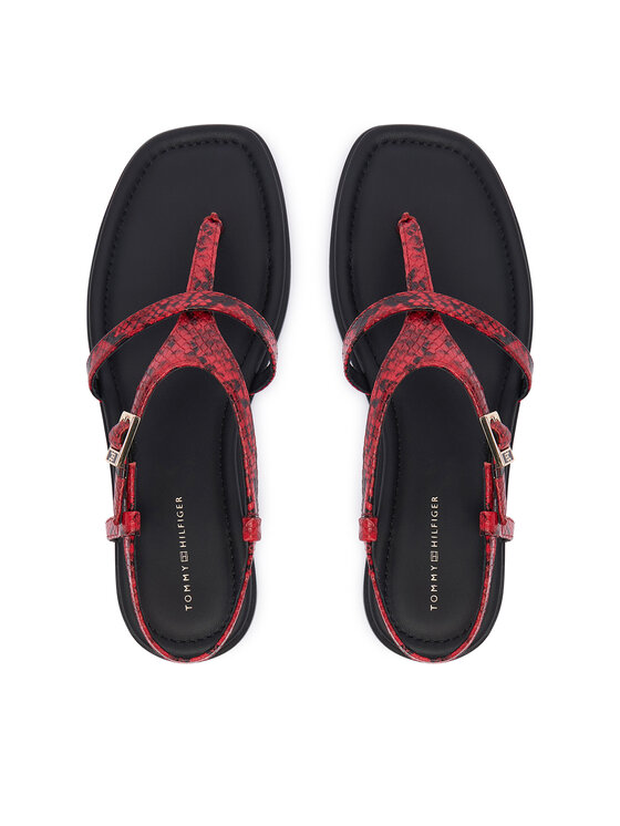 Tommy Hilfiger Tommy Hilfiger Sandali Th Buckle FW0FW09514 Rosso