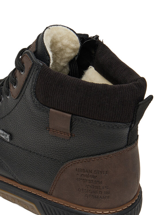 Rieker Rieker Schnürschuhe CEO-B3343-00 Schwarz