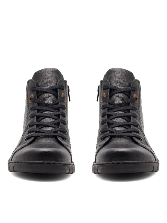 Go Soft Go Soft Stiefeletten WI23-GHANA-03 Schwarz