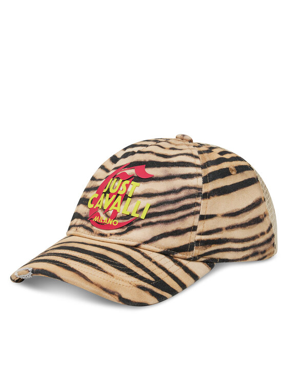 Șapcă Just Cavalli 78RAZK70 ZG348 Maro