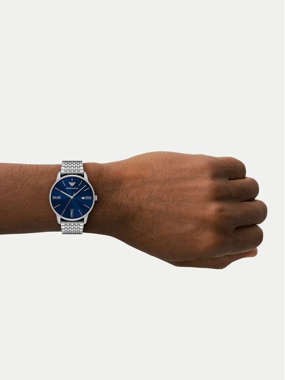 Emporio Armani Emporio Armani Ceas Minimalist AR11674 Argintiu