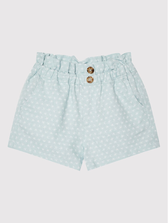 United Colors Of Benetton United Colors Of Benetton Шорти з тканини 4PL9G9005 Голубий Regular Fit