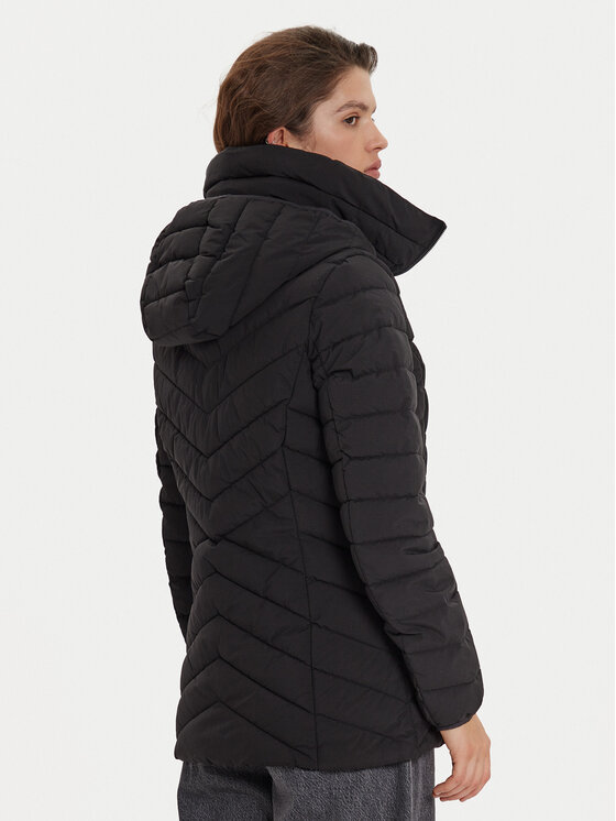 DKNY DKNY Μπουφάν χειμωνιάτικο DLEMPN45 Μαύρο Regular Fit