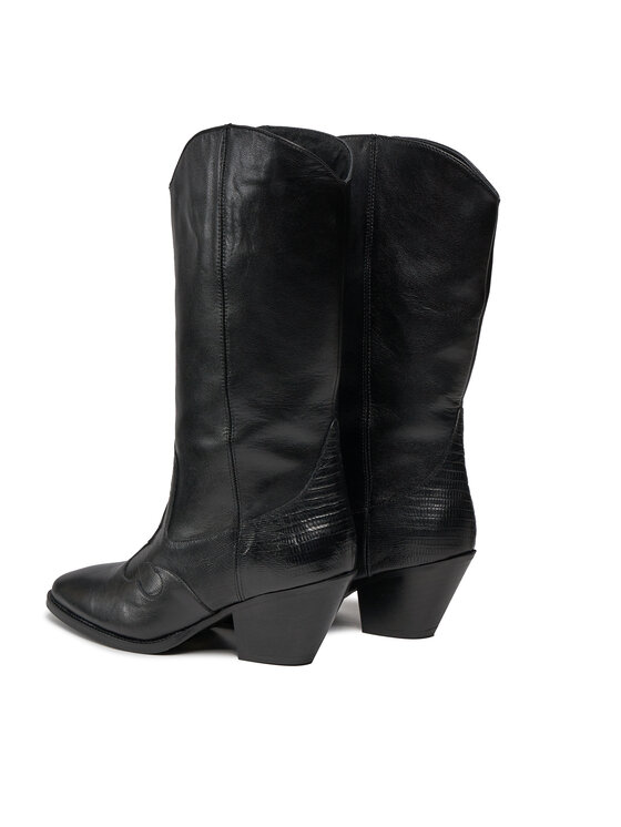 Bronx Bronx Stivali texani Western 47505-AL Nero