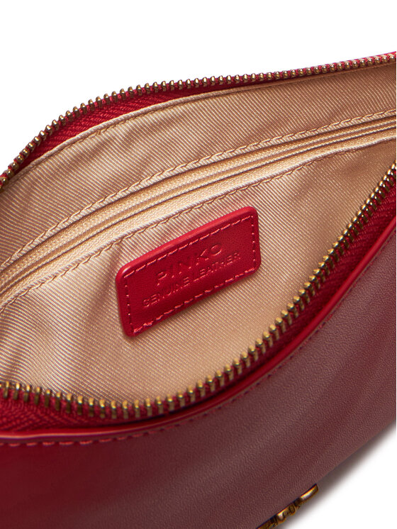 PINKO PINKO Torebka Flat Horizontal Mini PE 25 PCPL 104277 A0F1 Czerwony