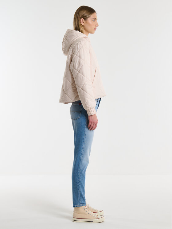 BIG STAR BIG STAR Kurtka zimowa PERY Kremowy Basic Fit