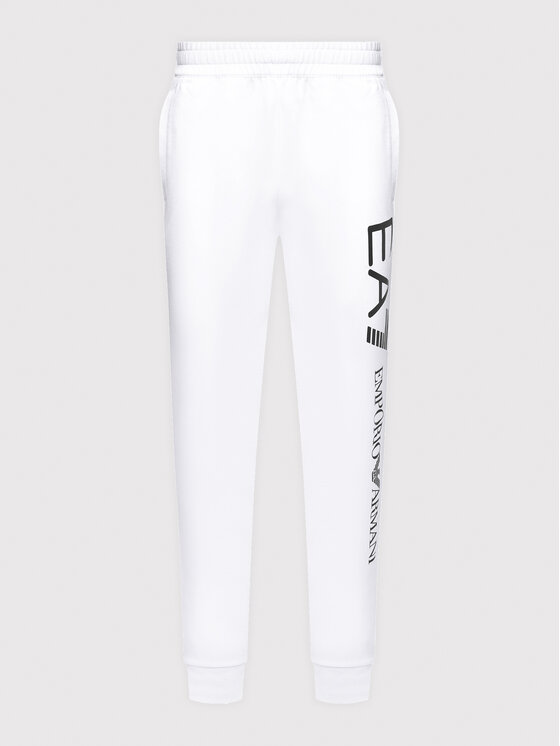 EA7 Emporio Armani EA7 Emporio Armani Teplákové kalhoty 8NPPC3 PJ05Z 1101 Bílá Slim Fit
