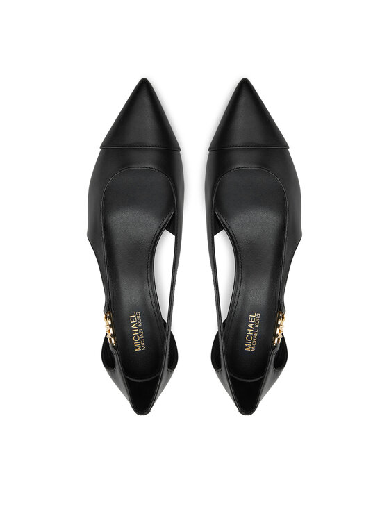 MICHAEL Michael Kors MICHAEL Michael Kors Pantofi cu toc subțire Veronica 40H3VRMP1L Negru