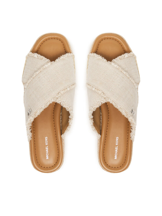 MICHAEL Michael Kors MICHAEL Michael Kors Espadryle Kenzie 40S6KZFS2D Beżowy