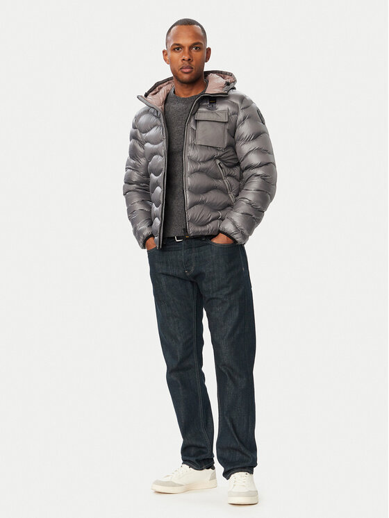 Blauer Blauer Winterjacke Bryant 26WBLUC02053 920BW Dunkelgrau Regular Fit
