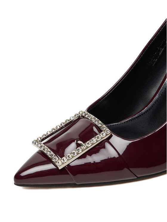Nine West Nine West Szpilki CEO-LUBNA-01 Bordowy