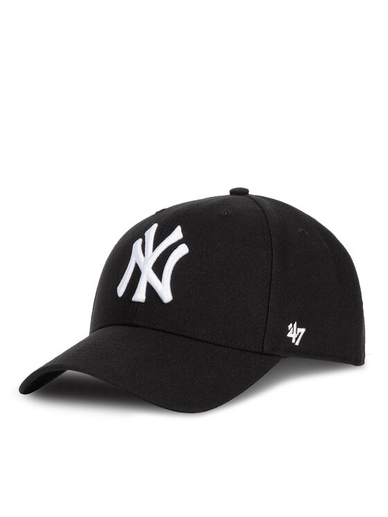 47 Brand 47 Brand Czapka z daszkiem New York Yankees B-MVPSP17WBP-BK Czarny