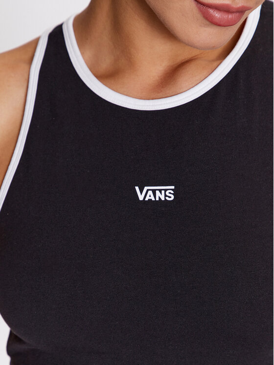 Vans Top Longline Racerback Bralette VN00046A Czarny Regular Fit ...