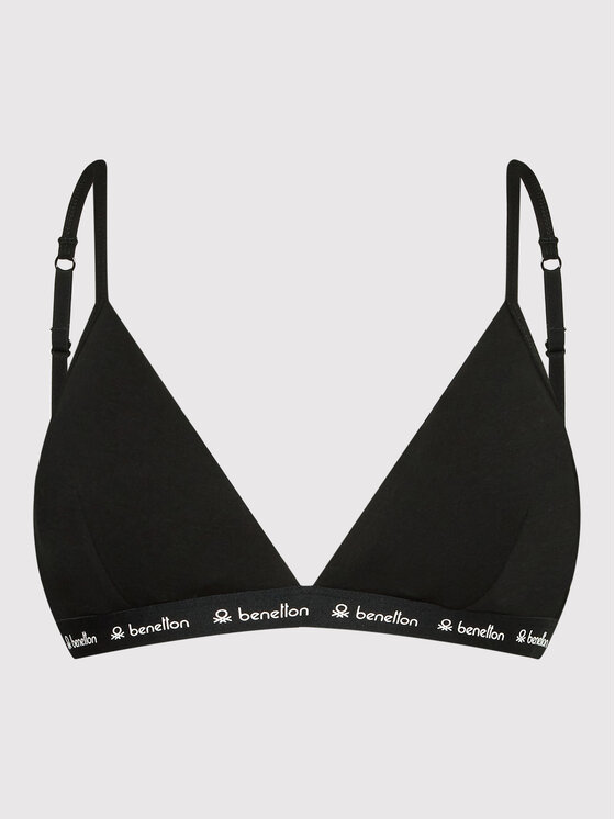United Colors Of Benetton United Colors Of Benetton Bralette melltartó 3OP81R1KQ Fekete