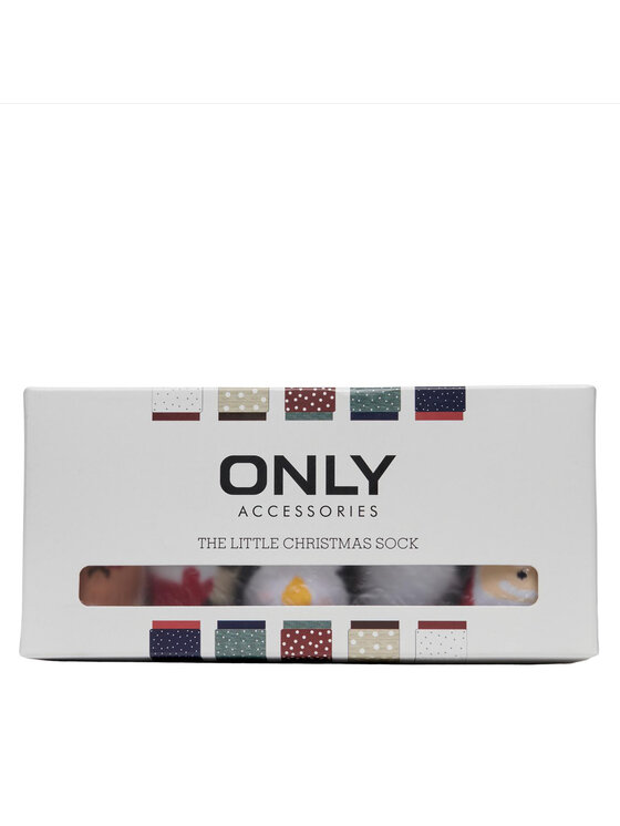 ONLY ONLY Calzini lunghi Christmas 15305905 Multicolore