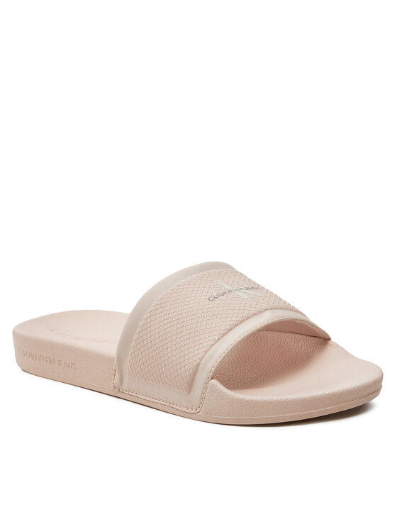 Calvin Klein Calvin Klein Šľapky YW0YW01507 Ružová