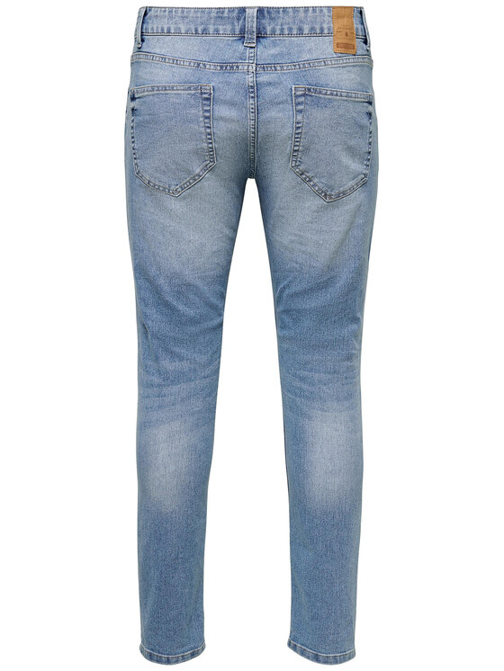 Only & Sons Only & Sons Jeansy Warp 22015149 Modrá Skinny Fit