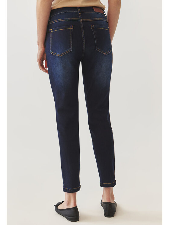 TATUUM TATUUM Jeansy SARO 1 Granatowy Straight Fit