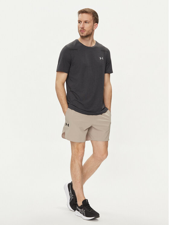Under Armour Under Armour Sportovní kraťasy Ua Peak Woven Shorts 1376782-203 Šedá Fitted Fit