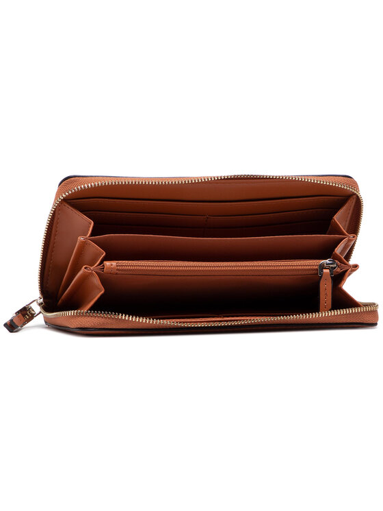 Calvin Klein Velka Damska Penezenka Z A Wallet Lg S Raffia Jq K60k Bezova Modivo Cz