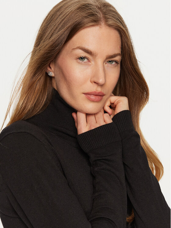 Weekend Max Mara Weekend Max Mara Rollkragenpullover Kiku 2425366022 Schwarz Regular Fit