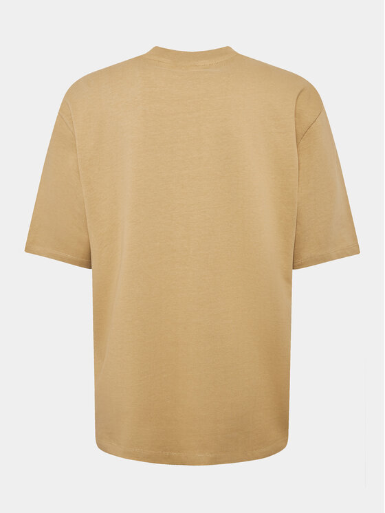 Lindbergh Lindbergh T-shirt 30-400120 Bež Relaxed Fit