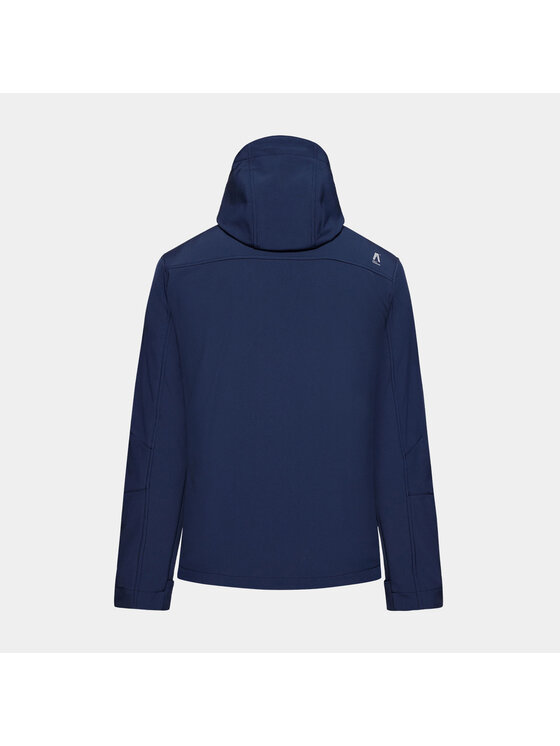 Alpinus Alpinus Kurtka softshell ASO Granatowy Regular Fit