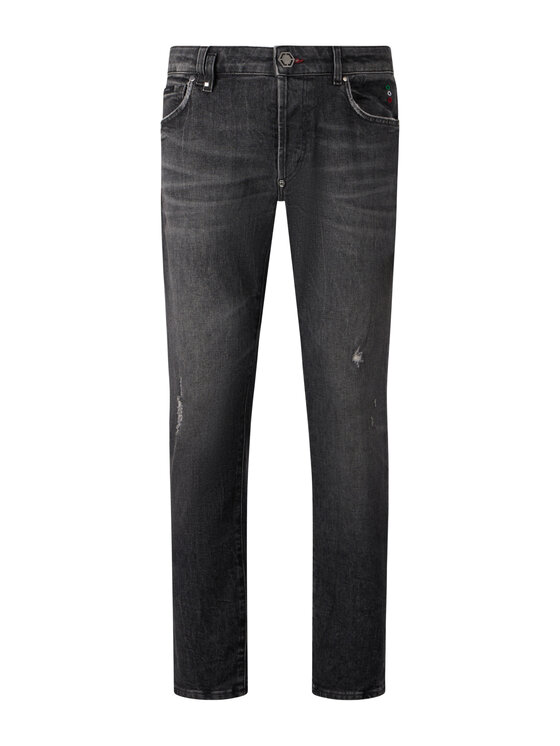 PHILIPP PLEIN PHILIPP PLEIN Jeansy 31243 Černá Skinny Fit