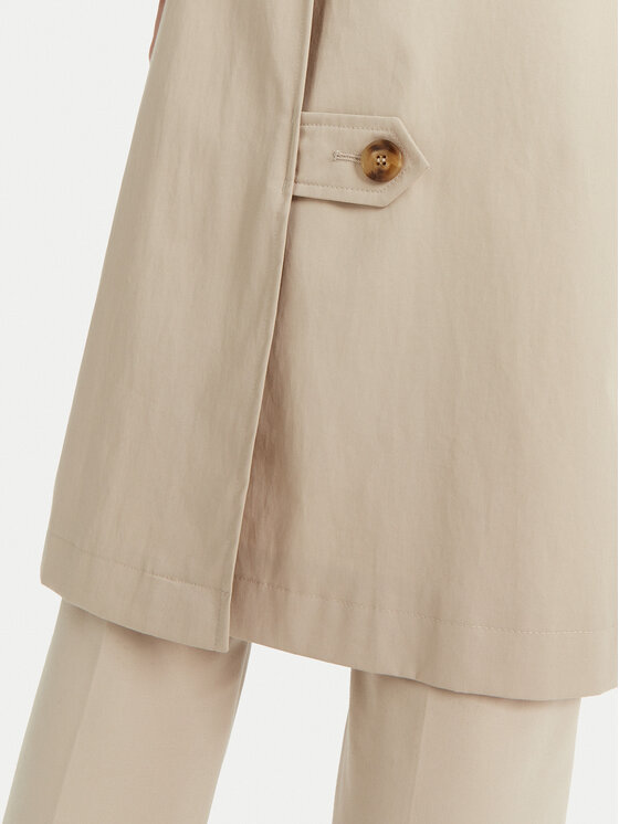 Marella Marella Tenchcoat Grolla 2513021051 Beige Regular Fit