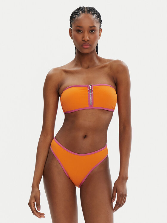 Seafolly Seafolly Vrchný diel bikín Beach Bound 30467-072 Oranžová