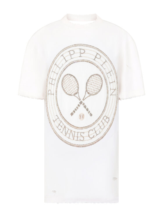 PHILIPP PLEIN PHILIPP PLEIN Každodenné šaty 30516 Biela