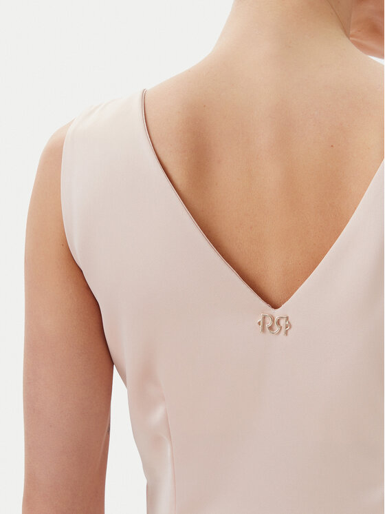 Rinascimento Rinascimento Kokteiļkleita CFC0122928003 Rozā Regular Fit