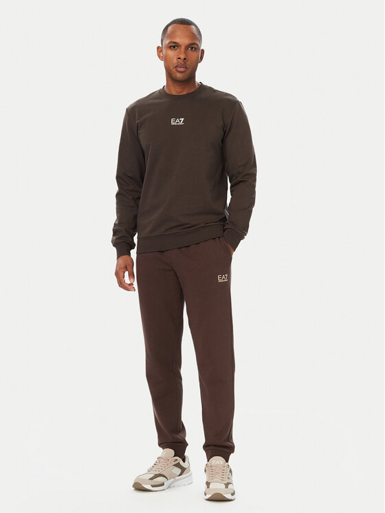 EA7 Emporio Armani EA7 Emporio Armani Pluus 8NPM30 PJVRZ U6027 Tumepruun Regular Fit