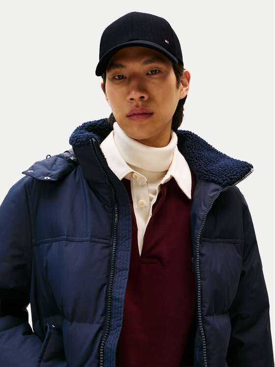 Tommy Hilfiger Tommy Hilfiger Baseball sapka Th Flag Herringbone 6 Panel Cap AM0AM13784 Sötétkék
